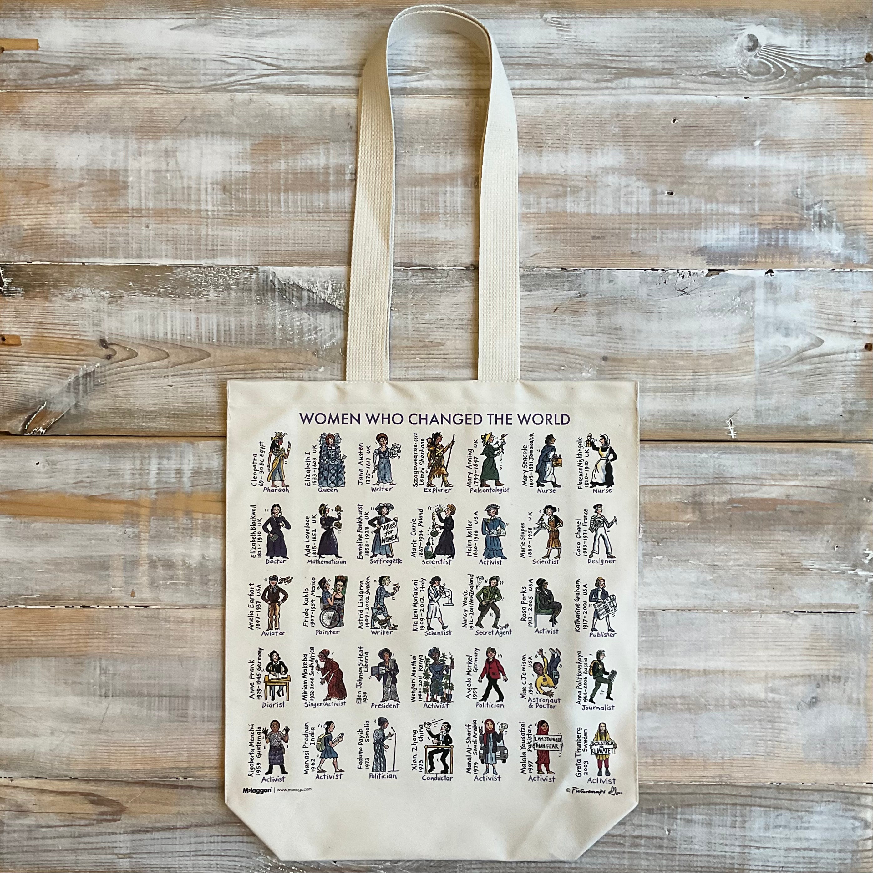 Women Who Changed the World Tote Bag