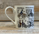 History Of Cycling Mug