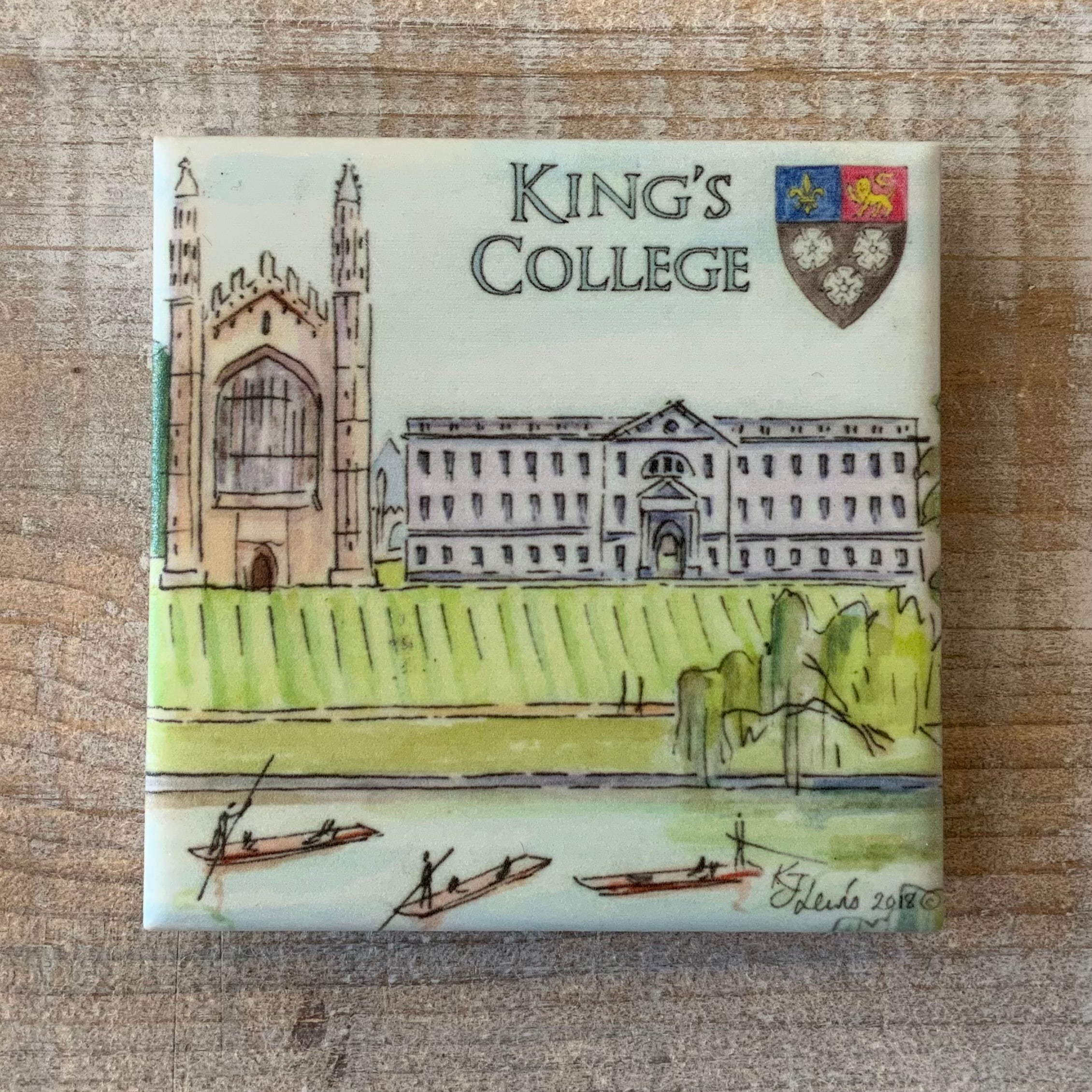 Cambridge Art Ceramic Magnet