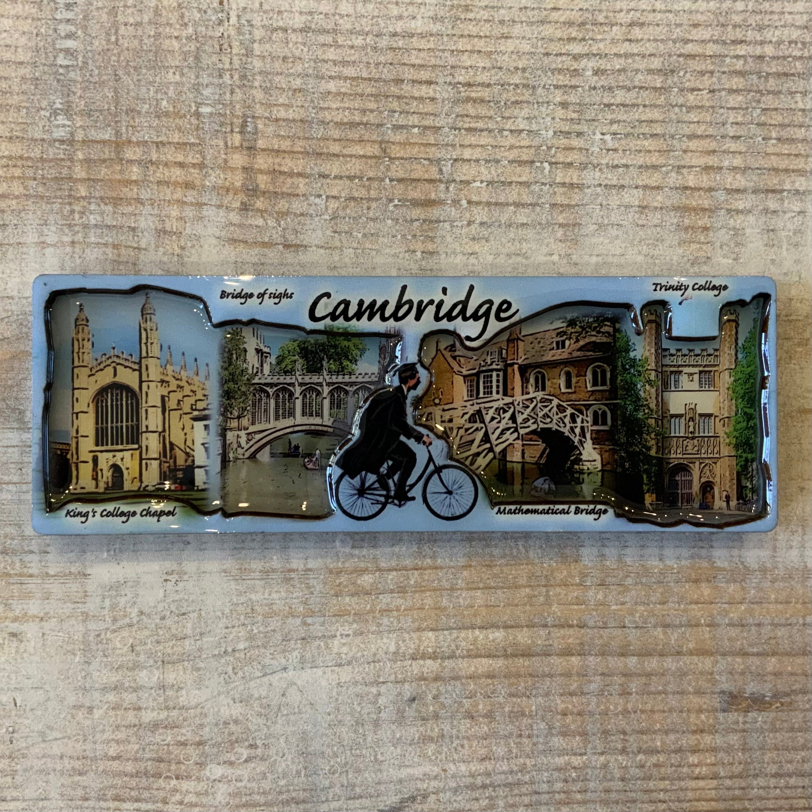 Cambridge/Don Panoramic Wooden Magnet