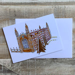 "Gingerbread King's" Greeting Card by Naomi Davies