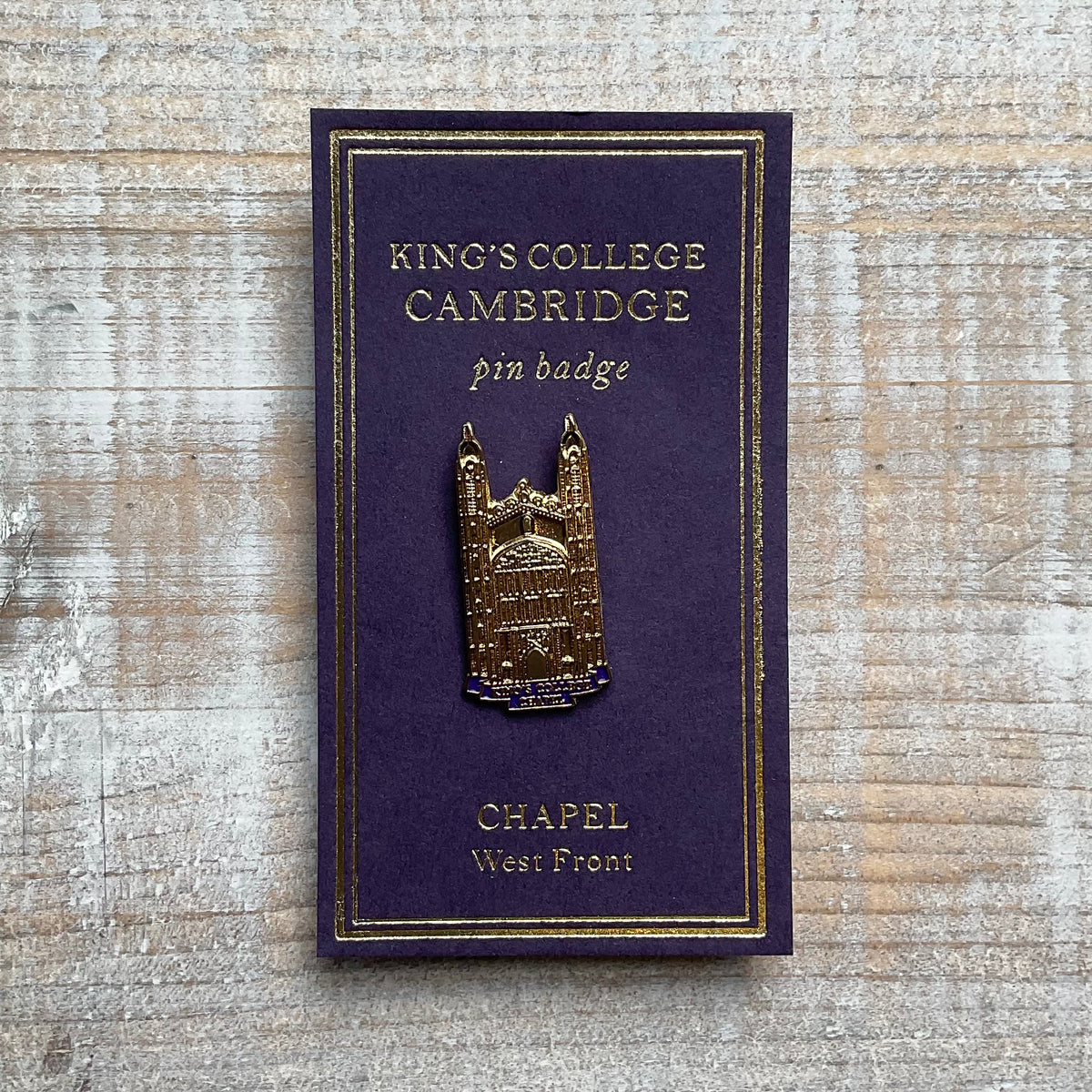 King's College Chapel Pin – The Shop at King's College, Cambridge