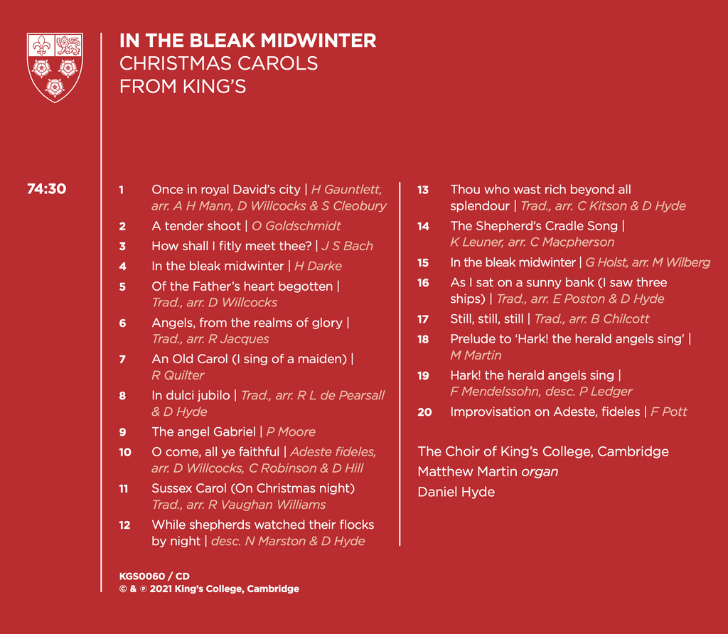 In The Bleak Midwinter