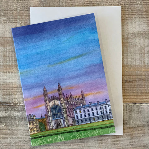 Greetings Card 'Cambridge Dawn'