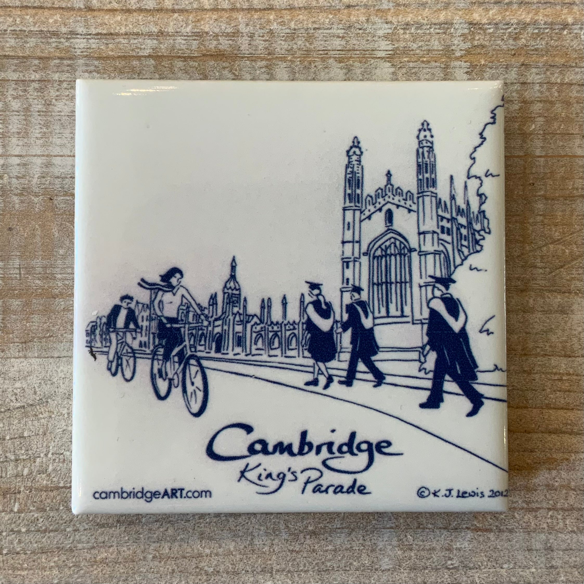 Cambridge Art Ceramic Magnet