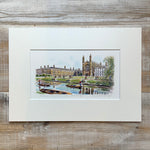 Summers Day on the Cam Print by Richard Briggs