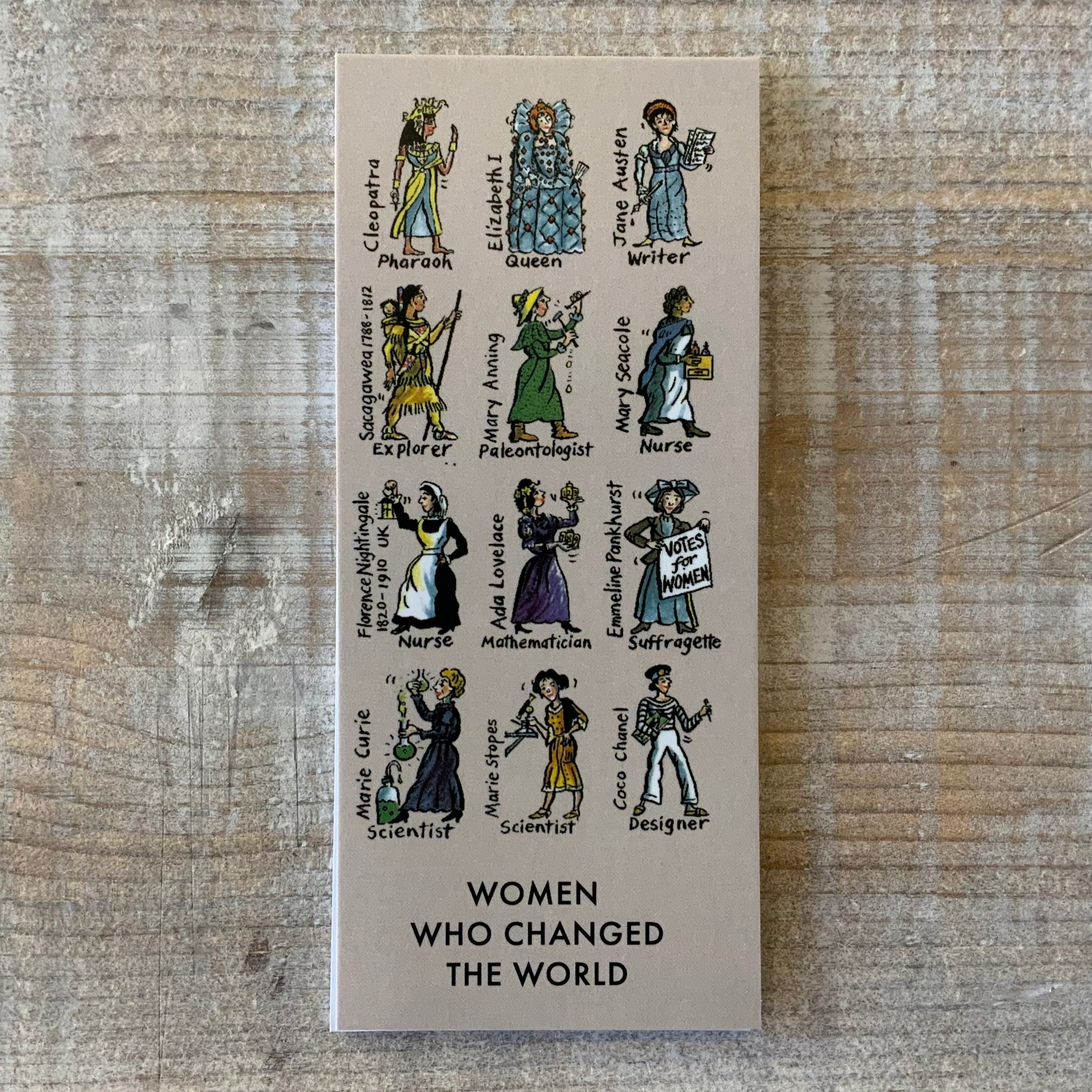 Women Who Changed The World Magnetic Bookmark