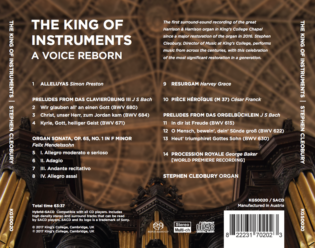 The King of Instruments: A Voice Reborn