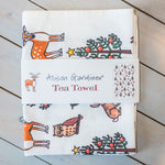 Winter Wildlife Tea Towel